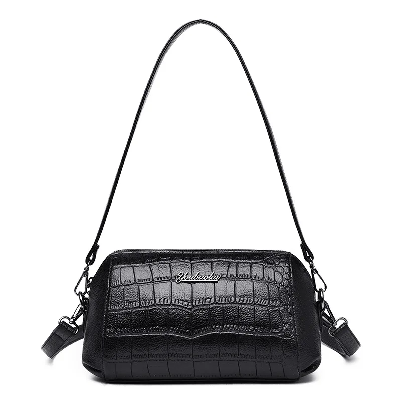 

Women Bags Alligator PU Leather Messenger Bags Designer Small Shoulder Crossbody Bags For Women Handbag Tote Evening Purse Bolsa