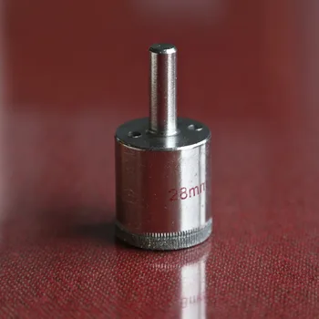 

Free shipping DIY home decoration glass hole 1pc diamond drill bit core bit hole saw 28*50*10mm for drilling glass/tile/ceramics