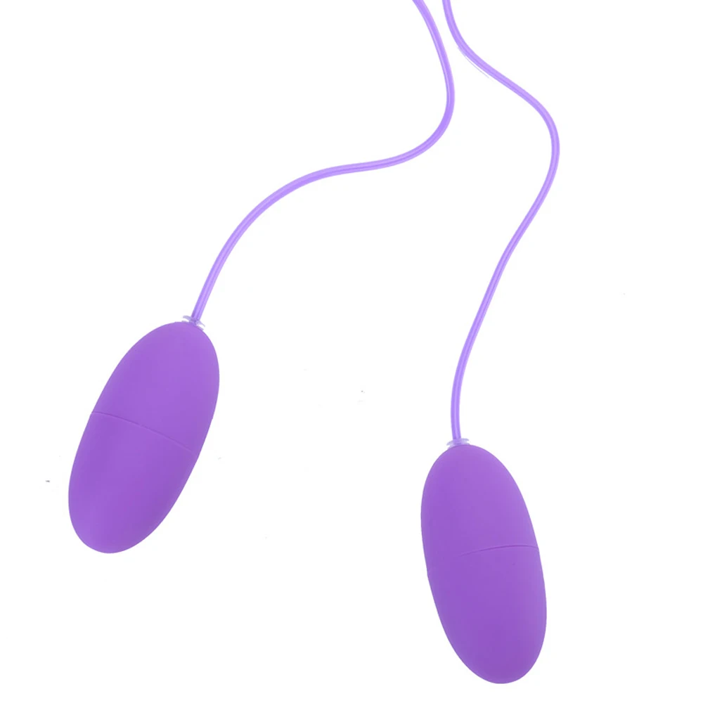 Dual Vibrator Vibrating Egg Clitoris Stimulator USB Adult Product Sex Toys For Women Female Masturbation4