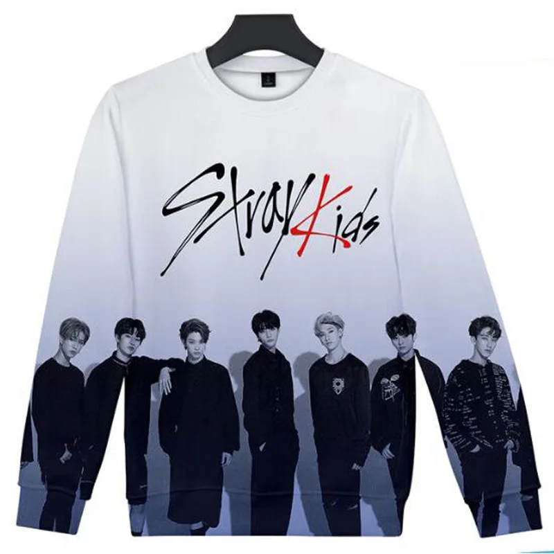 Hip Hop Fashion Brand Clothing KPOP straykids Stray Kids Album 3D