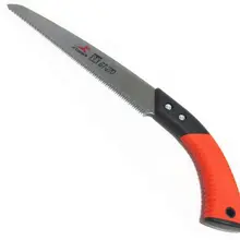 Sunred высокое качество 65# марганцевая сталь 3 режущие края резиновая пластиковая двухцветная ручка деревянная ручная пила NO.GT-270