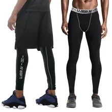 UABRAV мужские s тренировки Фитнес Компрессионные Леггинсы брюки для мужчин Кроссфит бег лифтинг Бодибилдинг упражнения брюки для мужчин