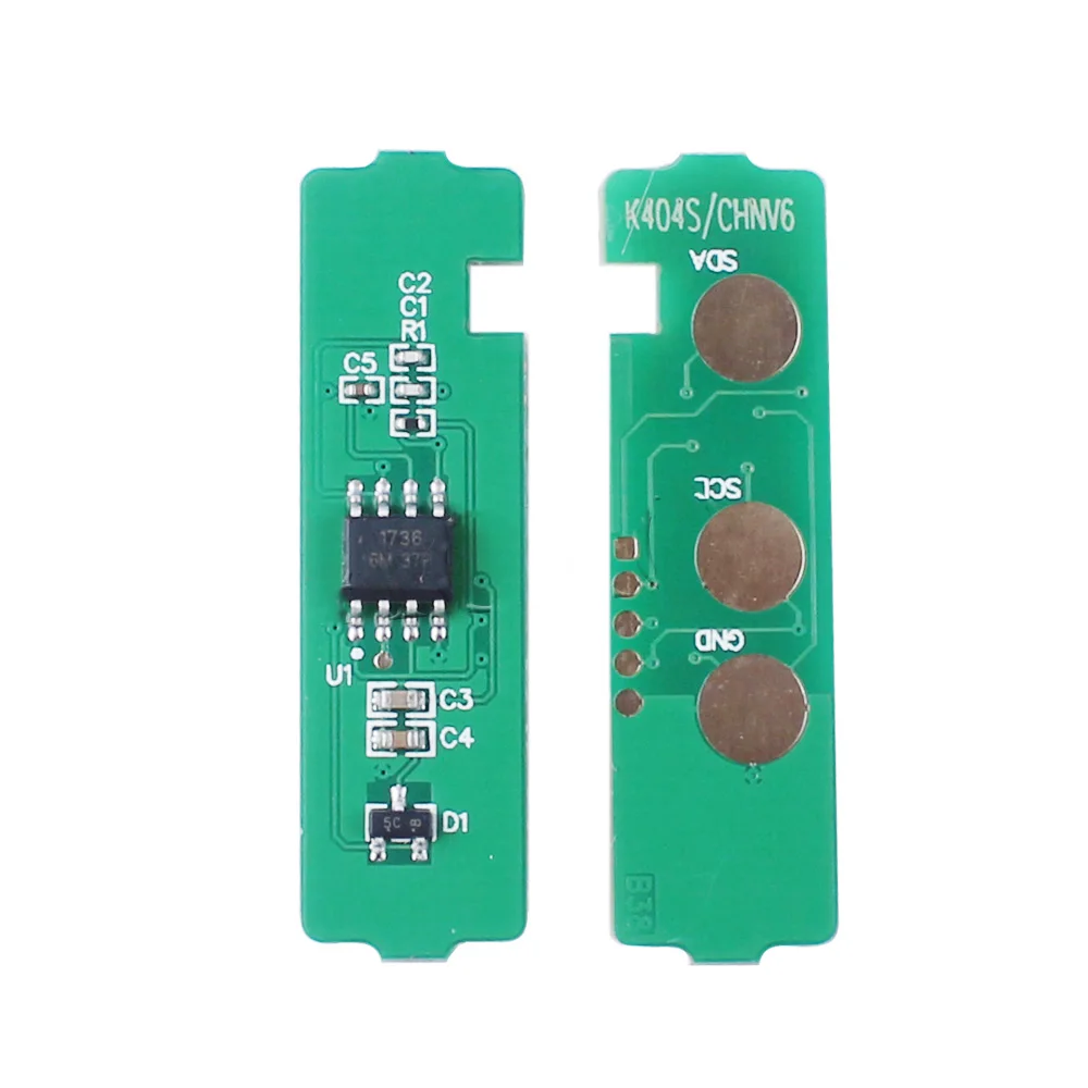 

1 Set Color CLT-K404S-CLT-Y404S Toner Reset Chip for Samsung Xpress SL-C430 C430W C480 C480W C480FN C480FW Printer Cartridge