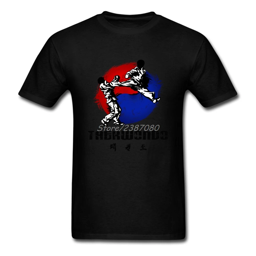 Тхэквондо футболка с короткими рукавами для мужчин в стиле хип-хоп Camiseta кофты из