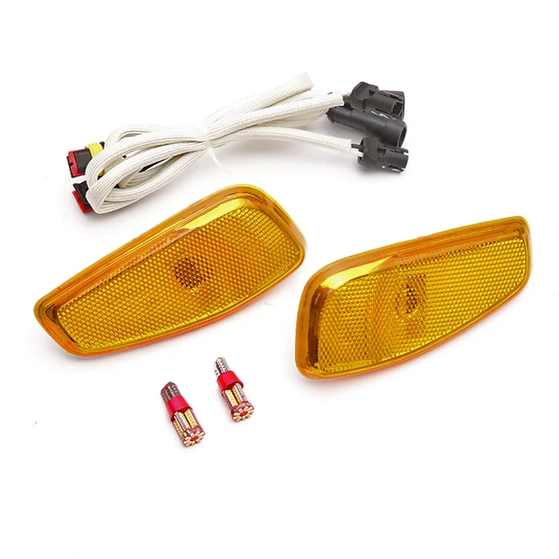 eOsuns led side turn signal reflector warning light lamp for jeep