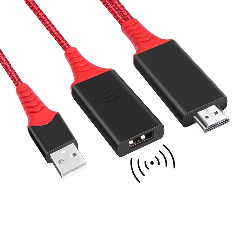 Senza Fili Wifi Mirroring Hdmi Cavo 2.4G 5G Hdmi Hdtv Monitor Proiettore Adattatore Per Iphone Ipad Samsung