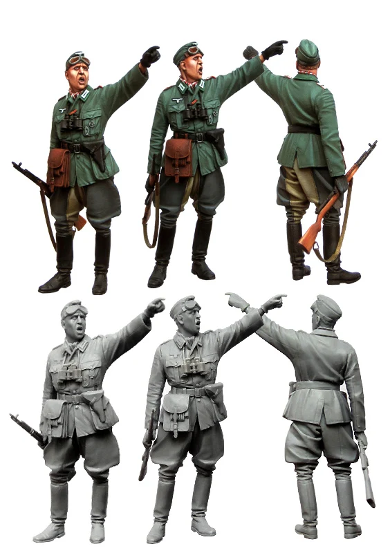 

1:35 scale resin model kit resin figure model soldier D0128