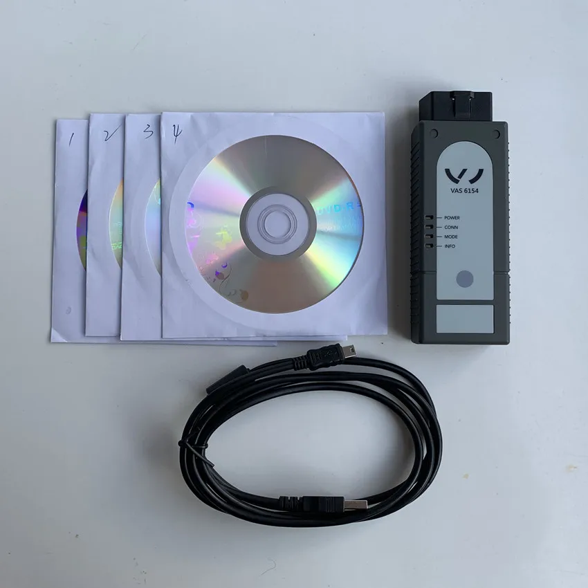 VAS6154 ois 5 13 полный чип OKI Авто OBD2 диагностический инструмент Bluetooth код читателя