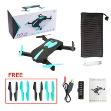 MERCURYTOYS Mini Drone JY018 WIFI Remote Control Foldable Quadcopter Drones with Camera Pocket RC Helicopter