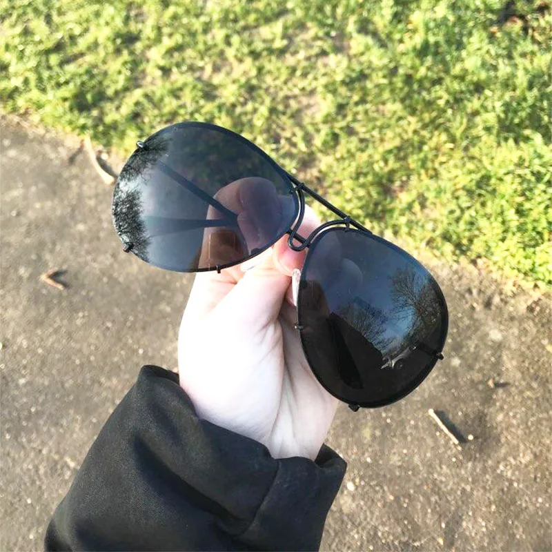 Las Mejores Ofertas En Gafas De Sol Retro Con Espejo Negro Para