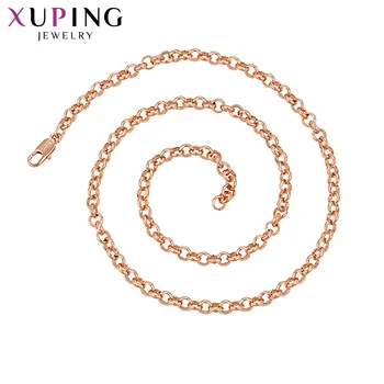 

Xuping Rose Gold-color Plated Environmental Copper Circle Necklace for Wen and Women Jewelry Birthday Gifts S181,1-42515