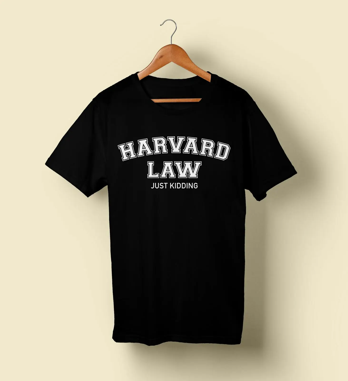 HARVARD LAW JUST KIDDING TSHIRT-много размеров, много цветов для мужчин, женщин и детей, 2019 модная футболка, повседневная принтованная футболка