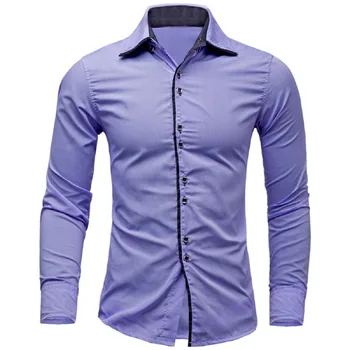 

Fashion New Products Men Shits Business Shirt Slim Long Sleeve Shirts Summer Casual Shirts 11 Colors C07