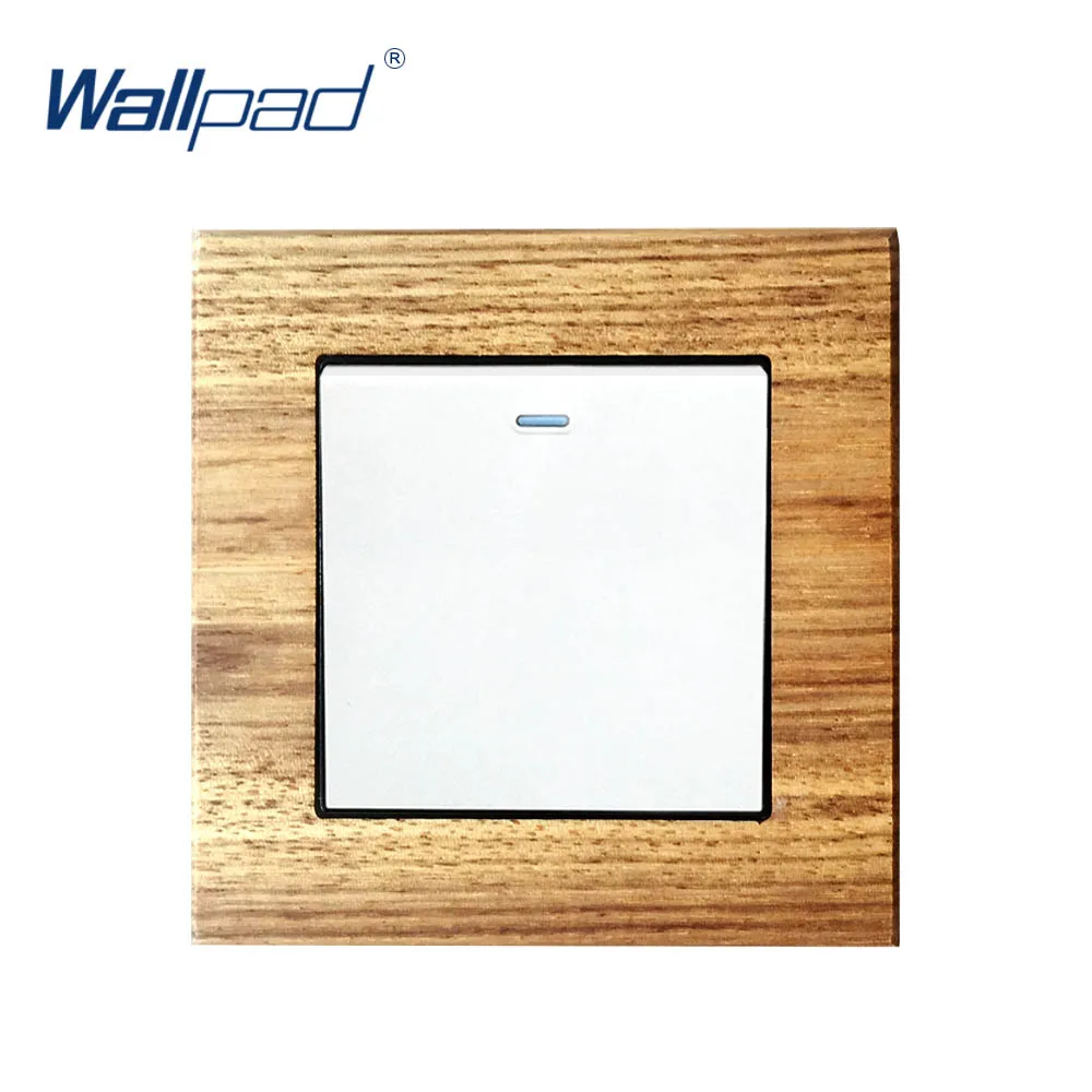 Новое поступление 1 клавиша способ Wallpad роскошный настенный светильник ель света