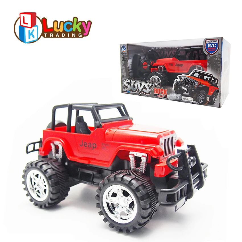 

Cool Big 4 Wheels RC Jeep SUV Car Sport Utility Vehicle 1:18 Climbing Remote Control Car With Red Light Wltoys for Kids Children