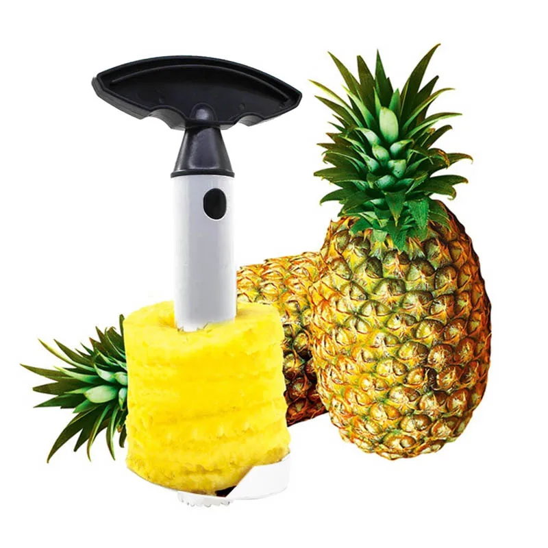fruit pineapple peeler corer slicer cutter manual fruit peeler easy
