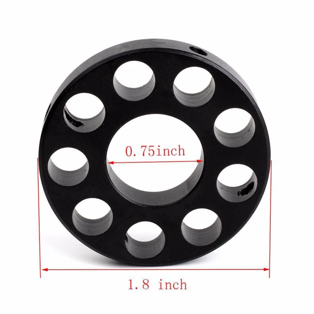 airsoft tactical ar 15 M4 accessories 0.75 .223 Front End Cap Ring Barrel Nut for hunting shooting HT8-006 (4)