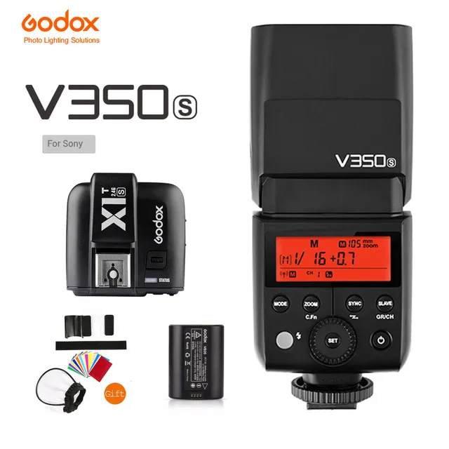RX10 MI Shoe Digital Cameras Godox V350S Li-ion Battery Powered 2.4G Wireless Mini TTL Speedlite Flash with Color Filters for Sony A77 A7R A7R III A77 II ILCE-6000L A7R II RX10 MI Shoe Digital Cameras Godox V350S Li-ion Battery Powered 2.4G Wireless Mini TTL Speedlite Flash with Color Filters for Sony A77 A7R A7R III A77 II ILCE-6000L A7R II