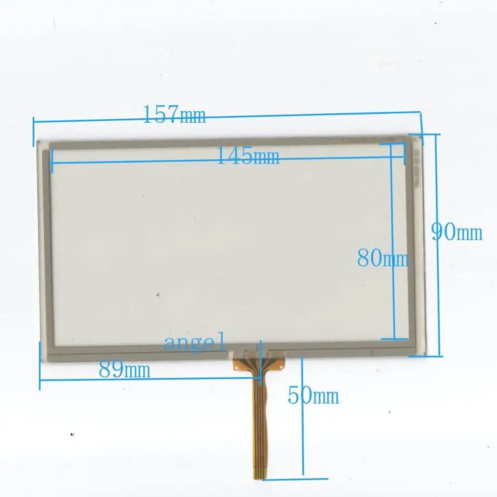 

6.2 inch four wire resistive touch screen handwriting screen 157*90 TR4-065F-08