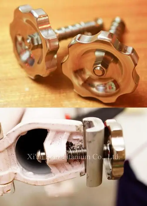 

Titanium TC4 Bike Moving Hinge Clamps Lever 63g/pair for Bicycle Brompton