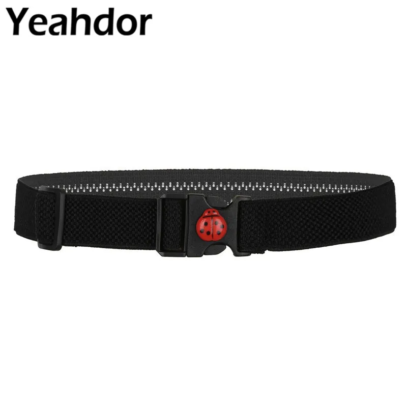 

Unisex Kids Boys Girls Fashion Adjustable Stretch Elastic Belt with Plastic Buckle for School Holidays Parties Casual Clthing