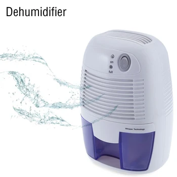 

Mini Dehumidifier for Home Portable 500ML Moisture Absorbing Air Dryer with Auto-off and LED indicator Air Dehumidifier