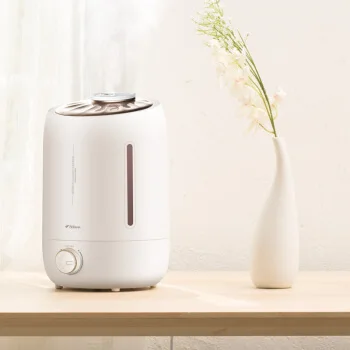 

Cheap 5L Cool Mist Humidifier Air Purifier Free Adjustable Mist Levels Water-shortage Protection Mist Maker with Color Indicator