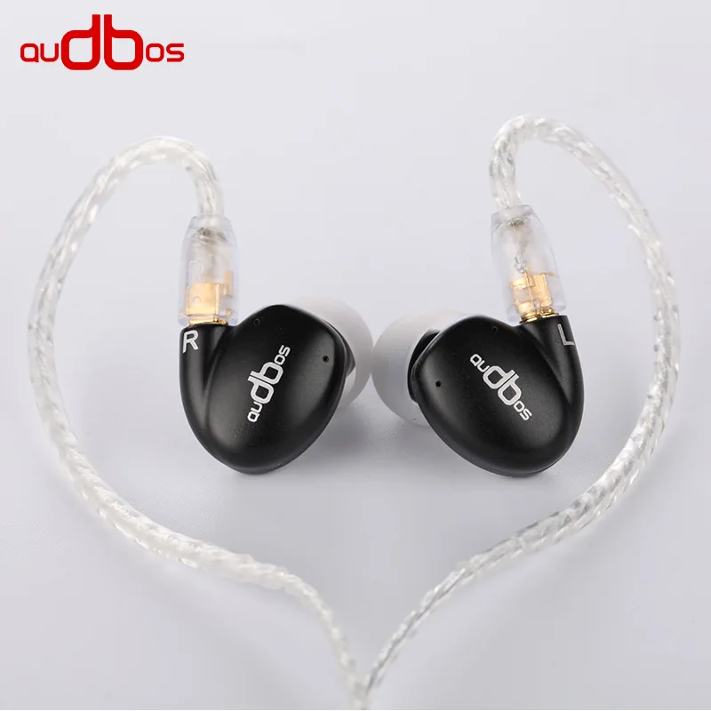 Наушники AUDBOS DB04 2BA + 2DD Hybrid In Ear сбалансированные наушники с динамическим приводом 4