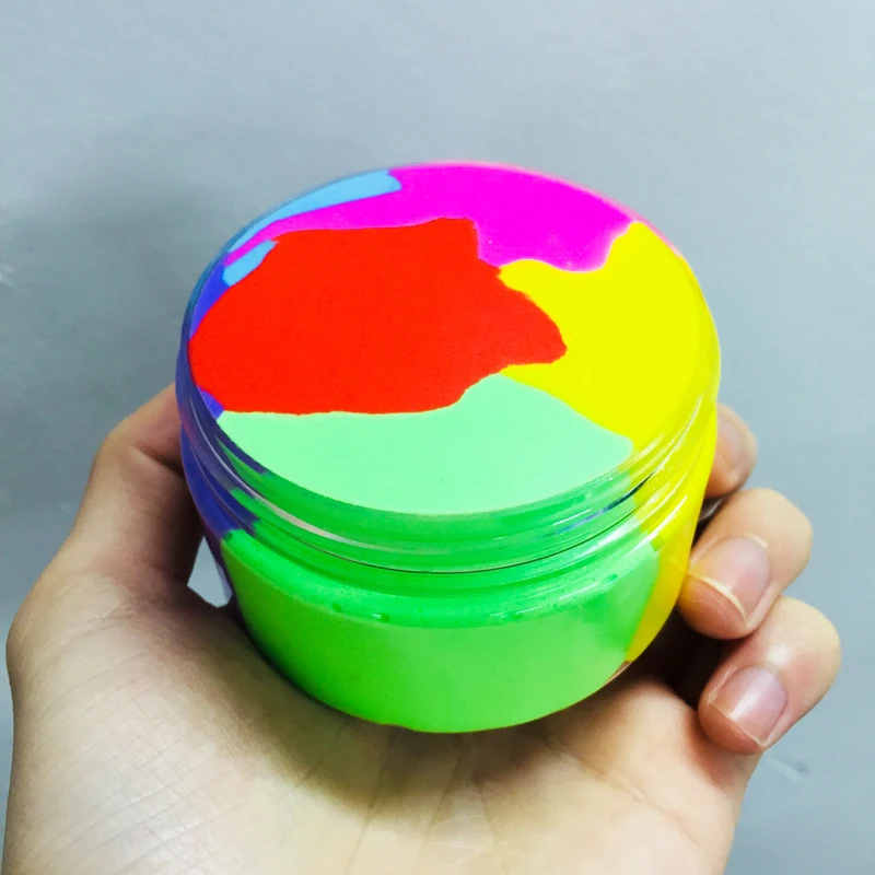 7 цветов 100 мл/коробка мягкая полимерная глина Fimo DIY Развивающие игрушки для детей пушистые слизи подарки для детей антистресс