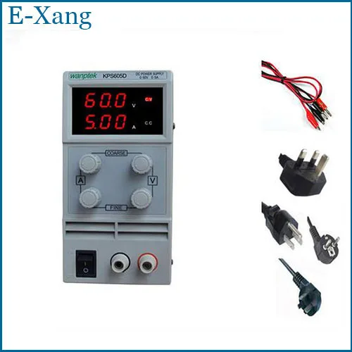 

wanptek mini switching DC power supply KPS605D 60V 5A Single Channel adjustable SMPS Digital 0-60V/0-5A 110V-230V 0.1V/0.01A