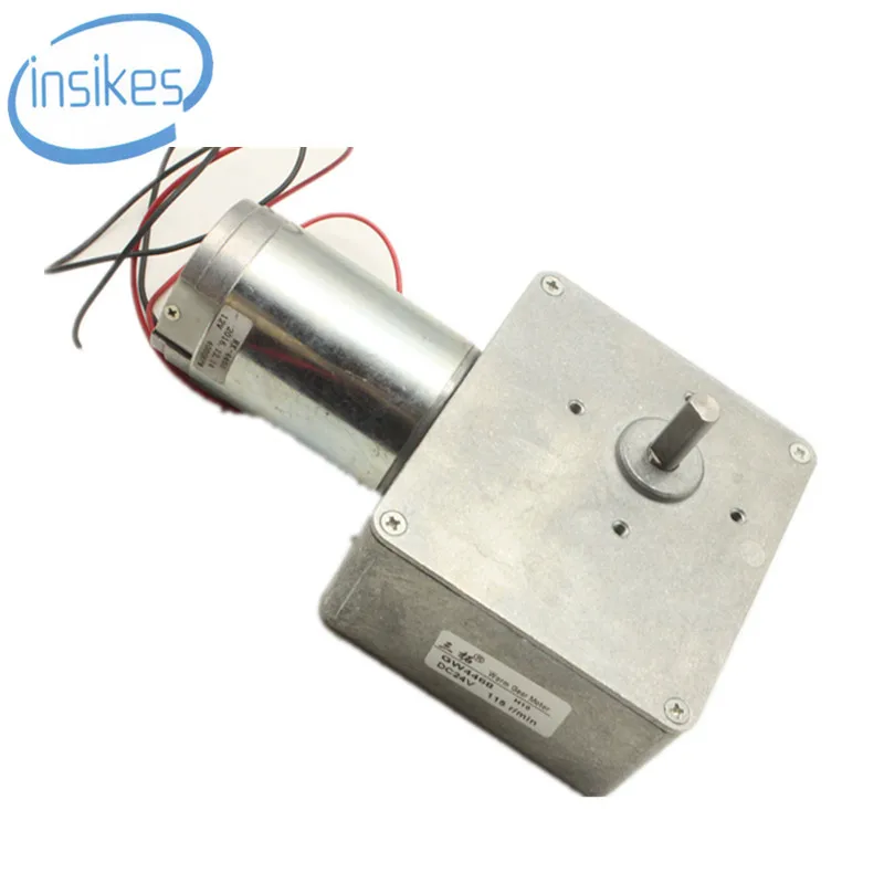 

GW4468 DC 12V DC 24V 5RPM 14ROM 30RPM 55RPM 10RPM 28RPM 60RPM 115RPM Barbecue Motor Torque Worm Gear DC Motors