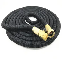 Люкс 25 футов расширяемый гибкий сад воды Hosea с распылителем сопла Прямая поставка 11,657 16,847