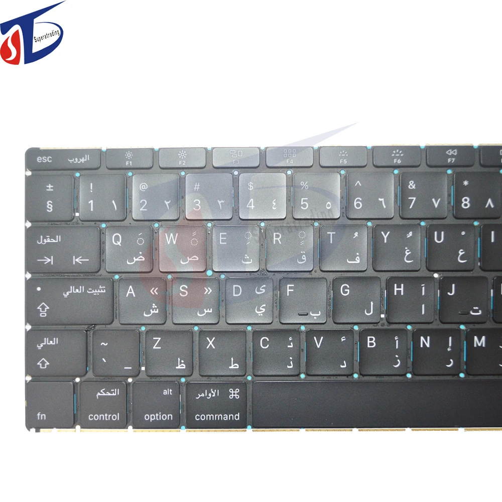 

New Laptop for Macbook Pro Retina 12'' A1534 Arab Arabia AR Arabic Keyboard 2015 2016 year