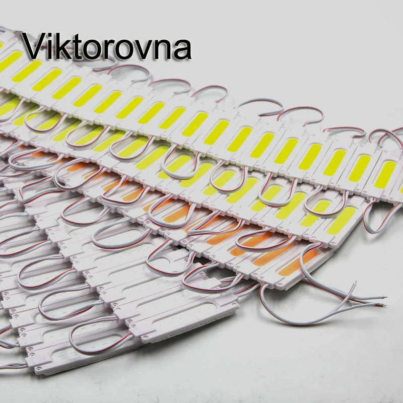

20pcs/lot COB LED Module Ulter brightness 2W DC12V COB light Advertising lamp Waterproof Led store front window light sign Lamp
