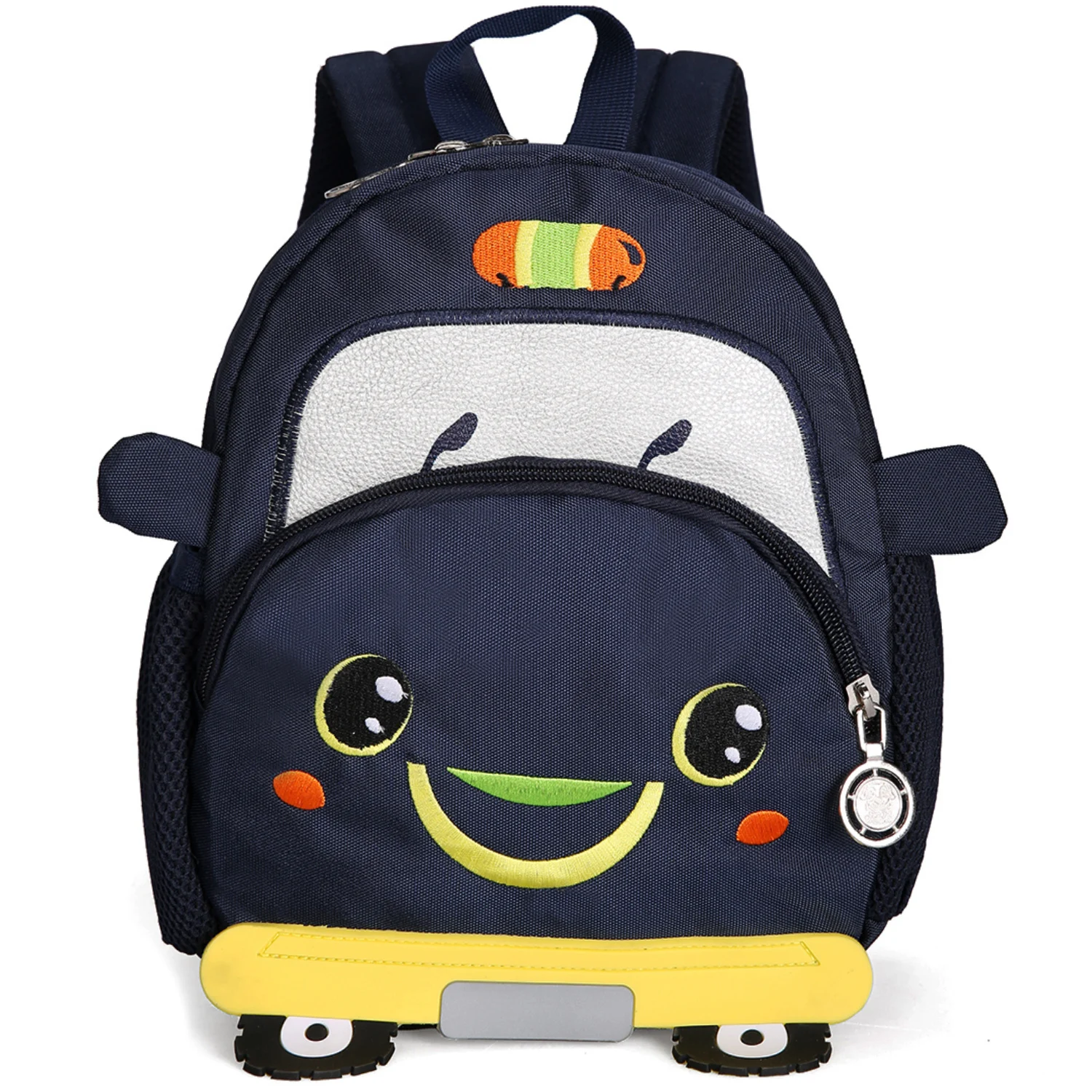 

MoneRffi 2019 Children School Backpack Car Cartoon Mini Plush Backpack For Kindergarten Kids Gift Student Lovely School bag