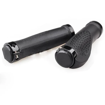 

New Ergonomic MTB Road Bicycle Grips Cycling Skid-Proof Grips Anti-Skid Rubber Mountain Bike Lock On Bicycle Handlebars C55K Sa