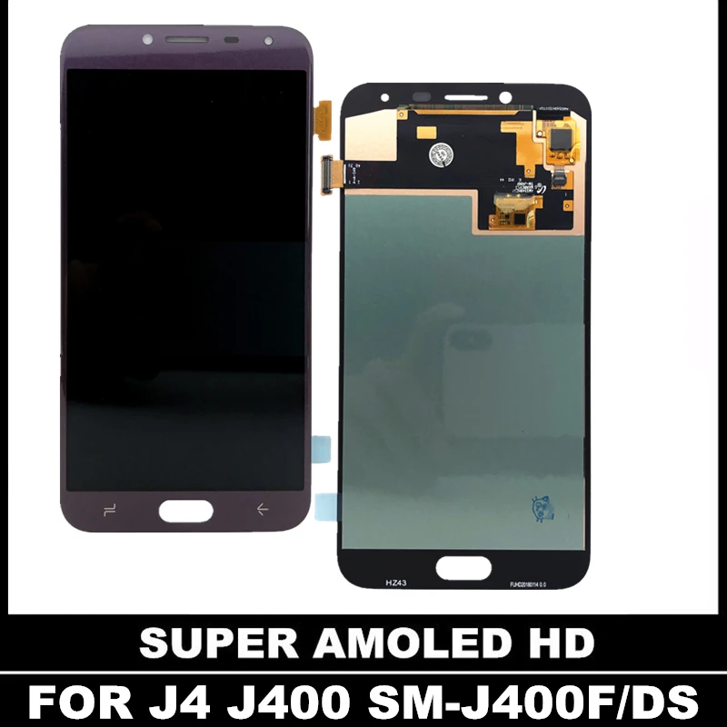 Для samsung Galaxy J4 J400 J400F SM-J400F Super AMOLED lcd J400F/DS J400G/DS дисплей с сенсорным дигитайзером