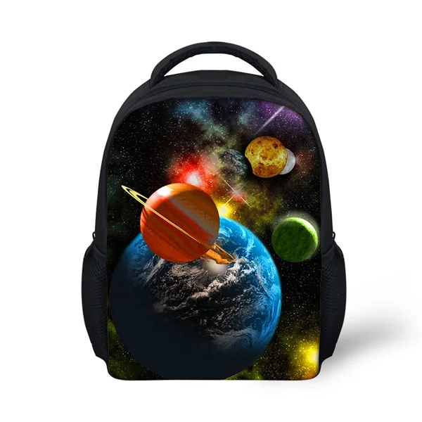 THIKIN мини школьные сумки для детского сада Galaxy/Universe/Planet узор Повседневные детские рюкзаки школьные сумки Mochila - Цвет: THIKIN BAG