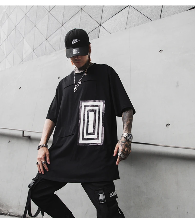  Korean Oversized Shirt Men Thin Summer Hawaiian Hip Hop Printed Shirts Mens   (11)