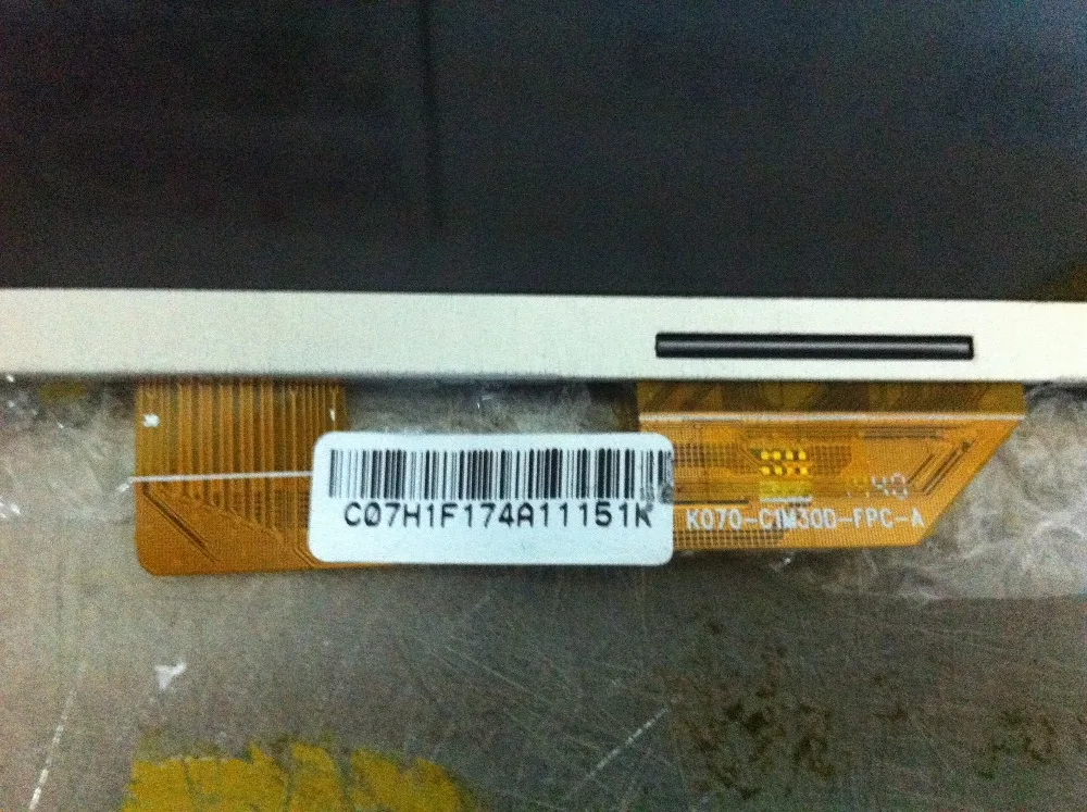 K070-C1M30D-FPC-A ЖК 164 х 97 ММ HD 30PIN Новое и оригинальное FX070-DHM18CPT-D N K070-C1M30D-FPC- |