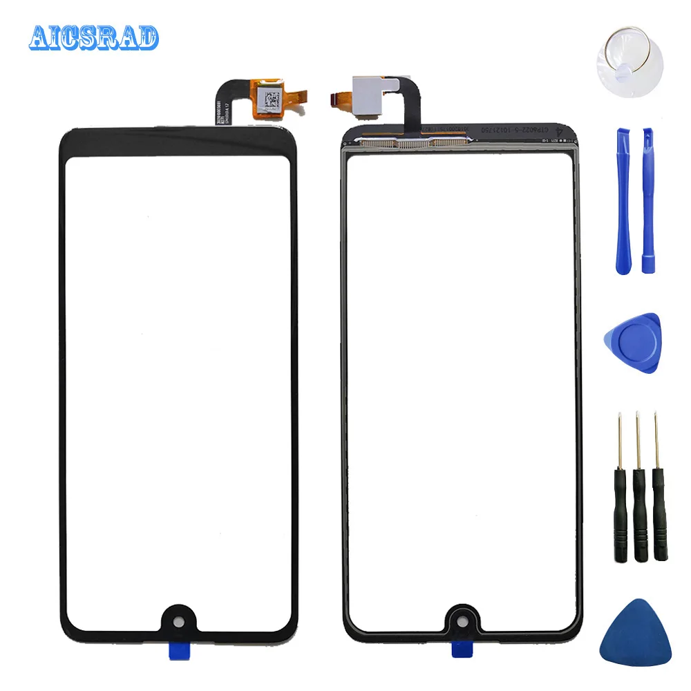 AICSRAD 6 &quotс лентой для wiko view 2 Сенсорный экран дигитайзер панель w_c800 вид2 Переднее