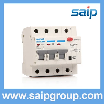 

Newest 3 Poles 32Amp Small Leakage Circuit Breaker for Voltage Protection (SPM1-3LE-63C32)