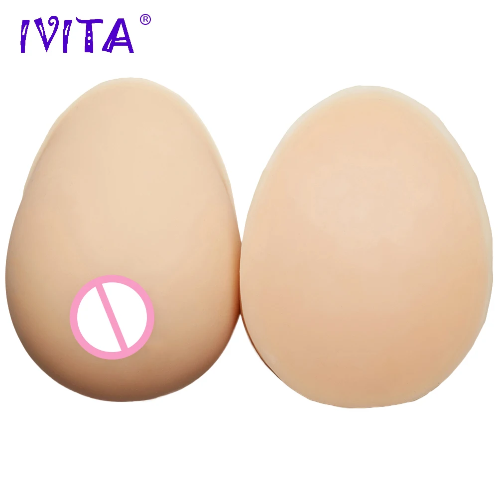 IVITA 1000 г/пара бежевый реалистичный силиконовый бюстгальтер для груди поддельные