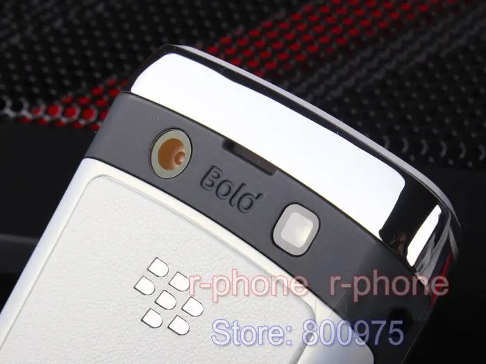 Восстановленный Оригинальный мобильный телефон Blackberry Bold 9780 5 Мп 3G Wi Fi GPS Bluetooth Qwerty