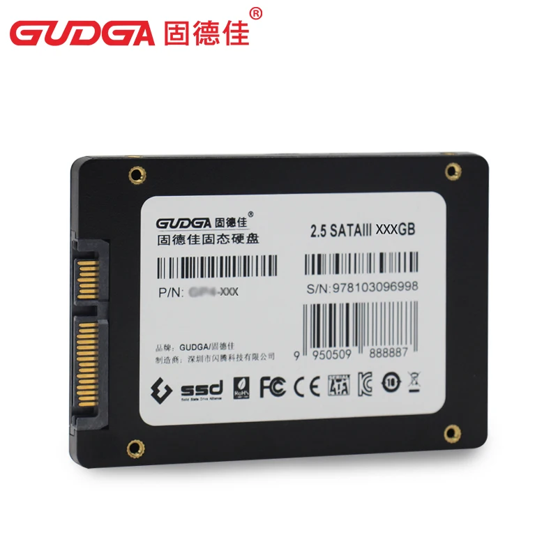 Твердотельный накопитель GUDGA SSD 64gb SATA3 Disco Duro SSD HDD 2,5 дюймов внутренний жесткий диск SATA для ноутбуков настольных ПК ноутбуков