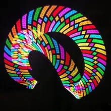 60 pixelspoi, 2 sticks.47CM, пои(мячик на верёвке) светодиодный, полноцветные пои(мячик на верёвке) светодиодный, сделай сам, программируемые представления палка