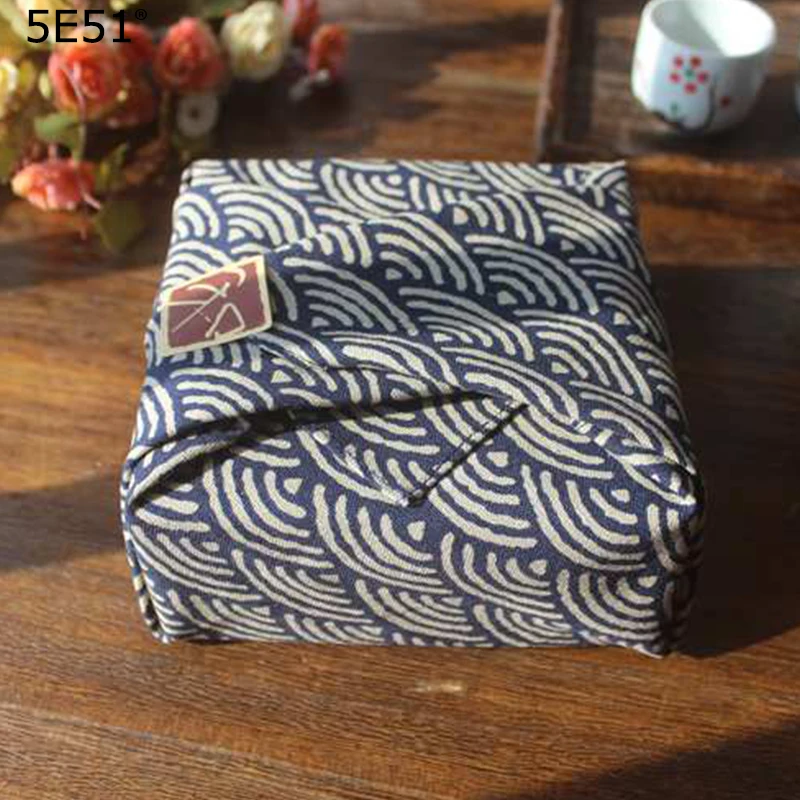  Men handkerchief furoshiki cotton 100%/Japanese style printed 35cm/Many uses