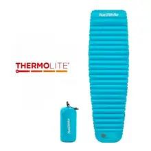 Naturehike-15 градусов вручную нажмите ТПУ надувной матрас Сверхлегкий походный коврик палатка Air Pad наружная Подушка Спальные колодки