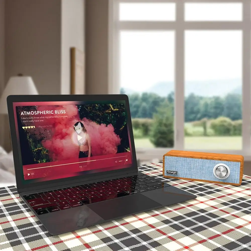 Fashion Classic Wooden Sound structure design Bluetooth Speaker Portable Wooden Wireless Speakers Stereo Mini Subwoofer