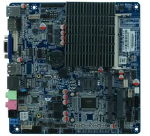 Fanless Mainboard with MSATA,Mini-PCIE Untra Thin Motherboard DC12v Fanless Bay Trail J1900 motherboard